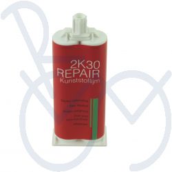 2 componenten Repair kunststoflijm 50ml. sneldrogend