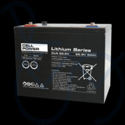 Cellpower accu Lithium CLN 60-24  24V/60Ah af. 260x170x207mm