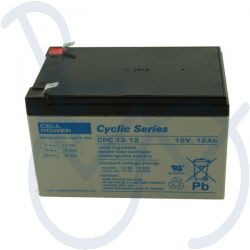 Cellpower accu CPC  12-12   afm.151x98x101mm.  12V-12Ah.