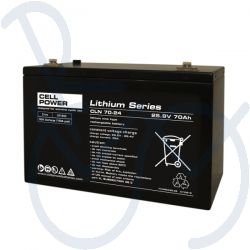 Cellpower accu Lithium CLN 70-24   24V/70Ah afm.330x171x220m