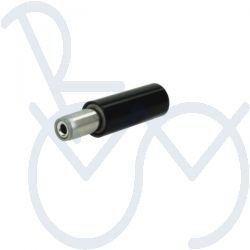 Connector DC voeding 2.1mm.,  kort   2.1x5.5x9mm.